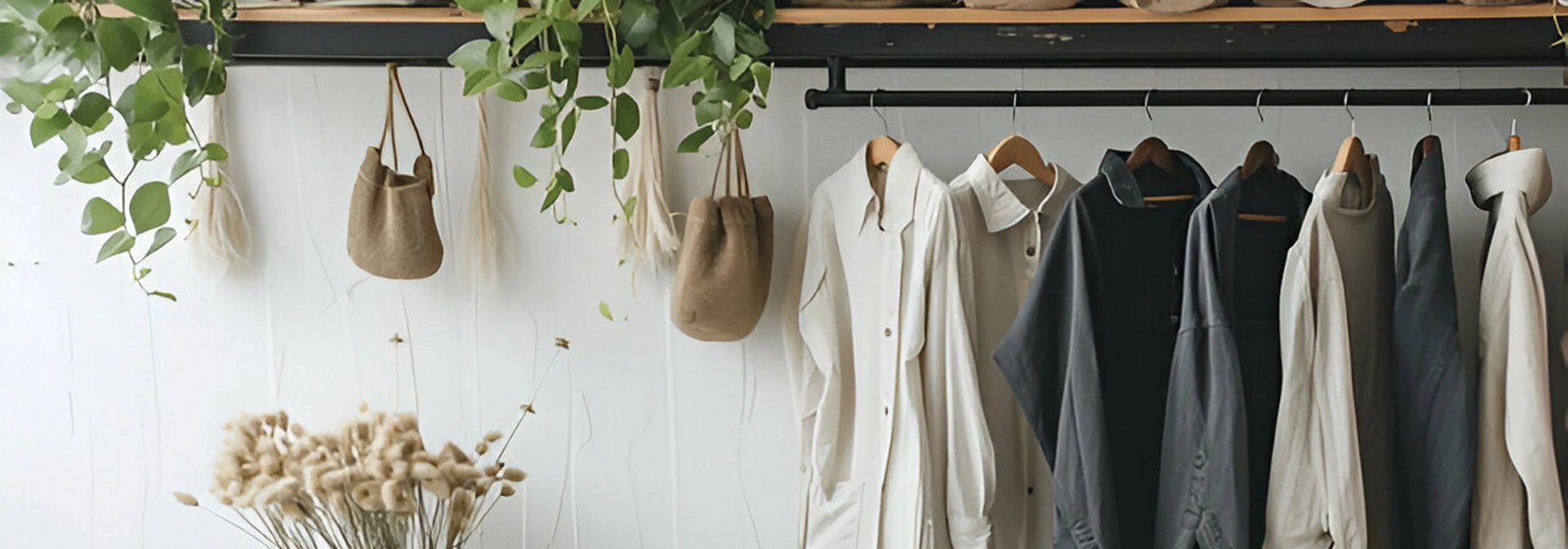 trendy clothing made from sustainable fabrics